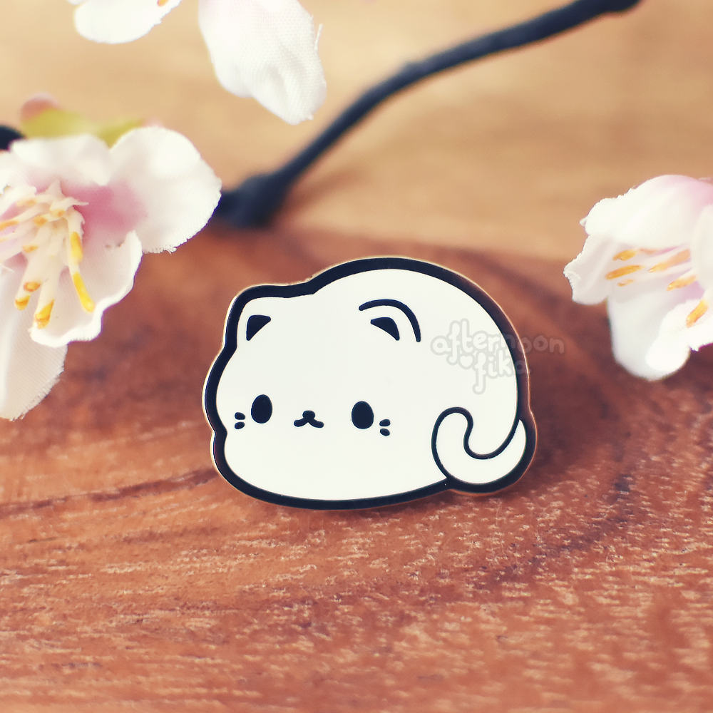 Meow Loaves Enamel Pins – AfternoonFika