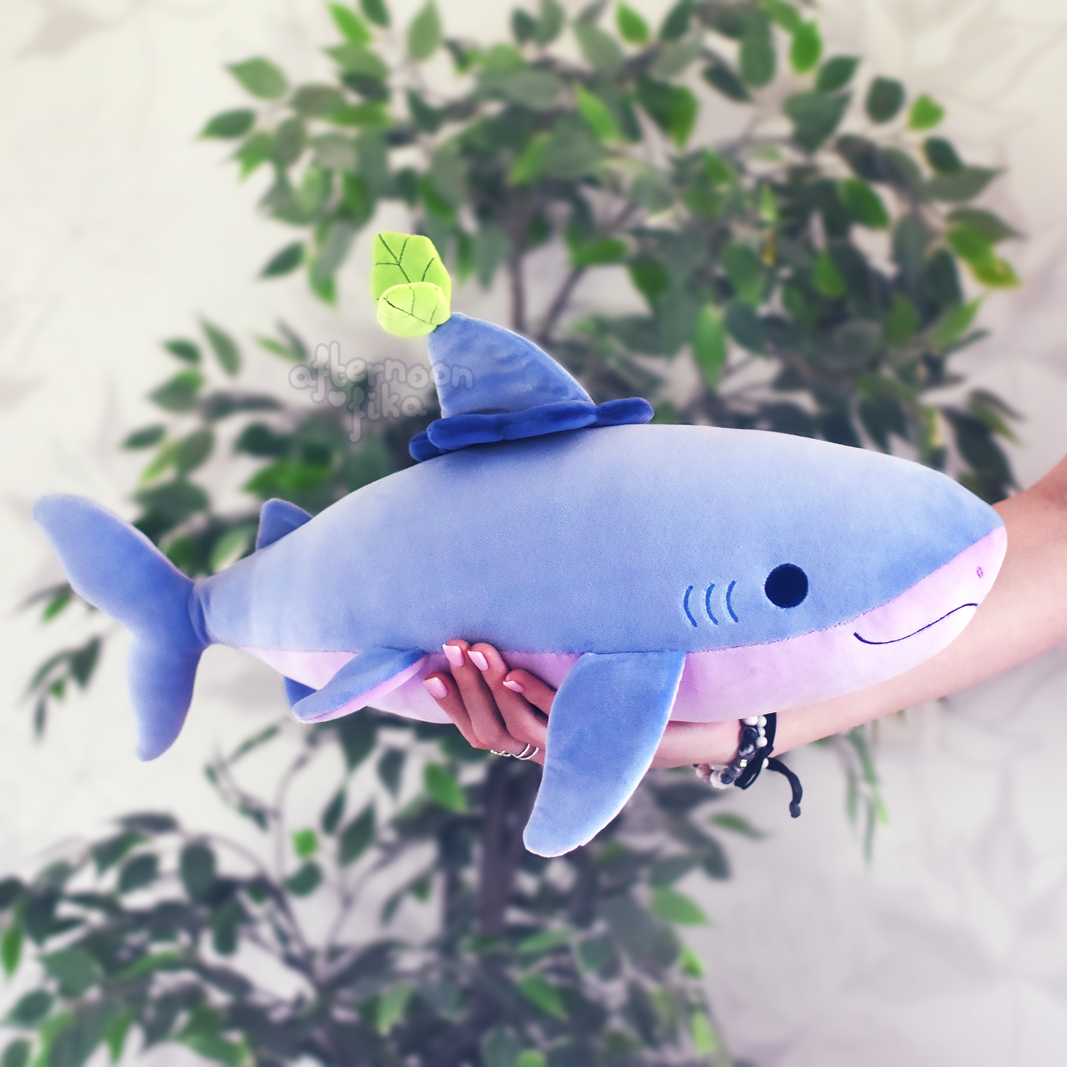 [PRE-ORDER, ETA Summer 2025] Bobby The Blueberry Shark Plush