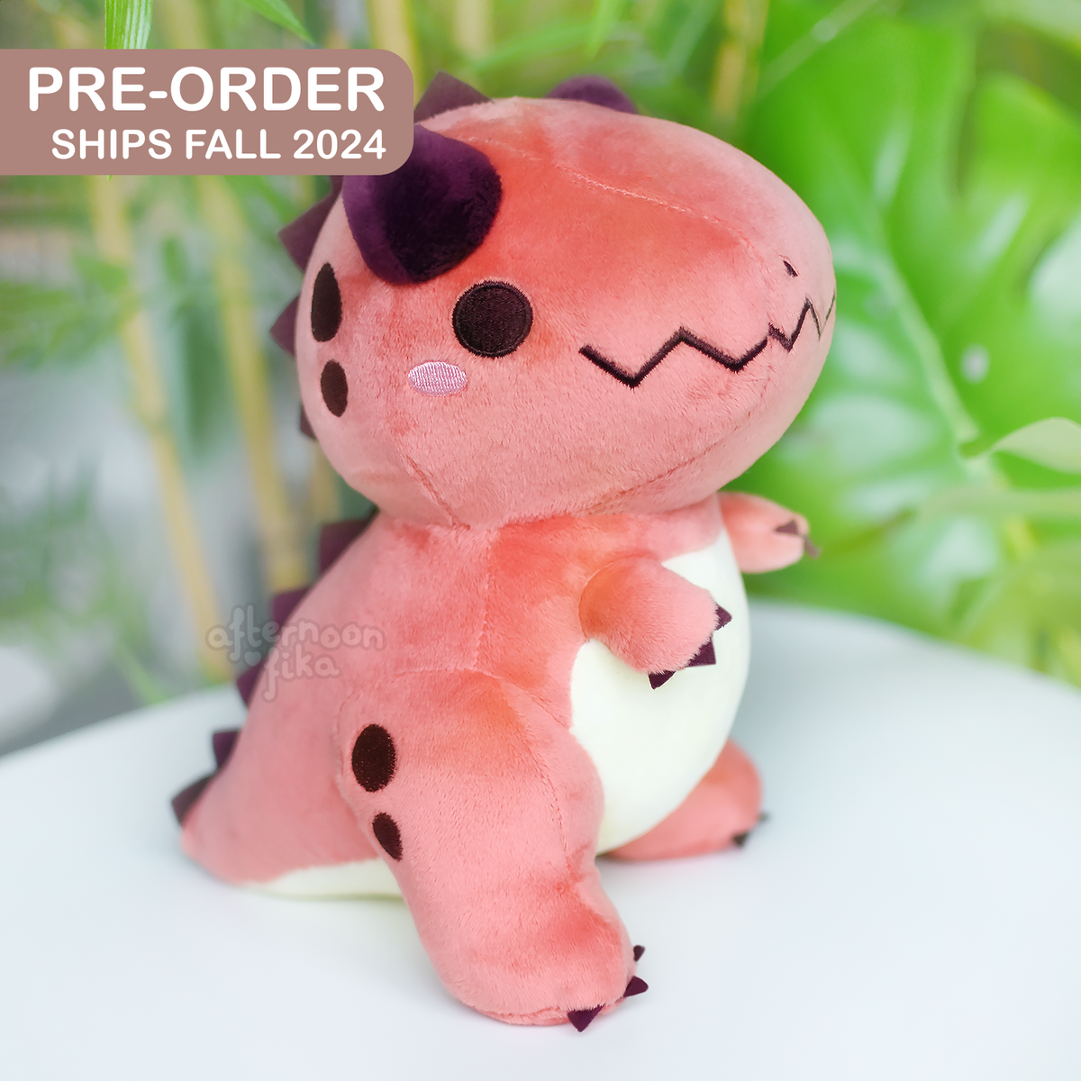 [PRE-ORDER, ETA Fall 2024] Carl The Carnotaurus Plush – AfternoonFika