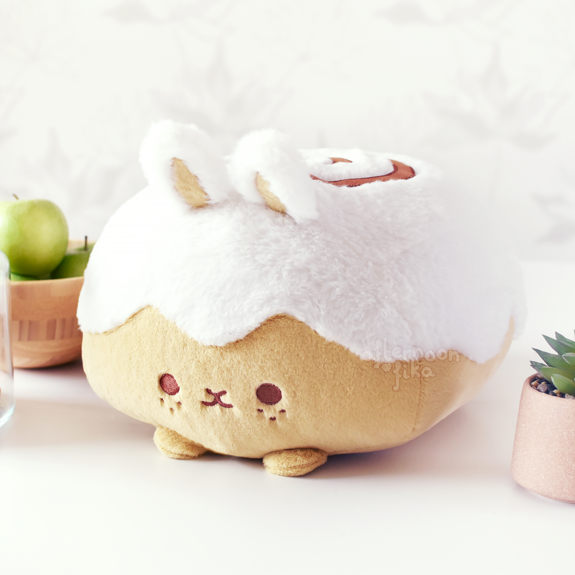 Cinnamon Bun Cushion Plush