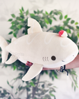 [PRE-ORDER, ETA Summer 2025] Greta The Great White Chocolate Shark Plush