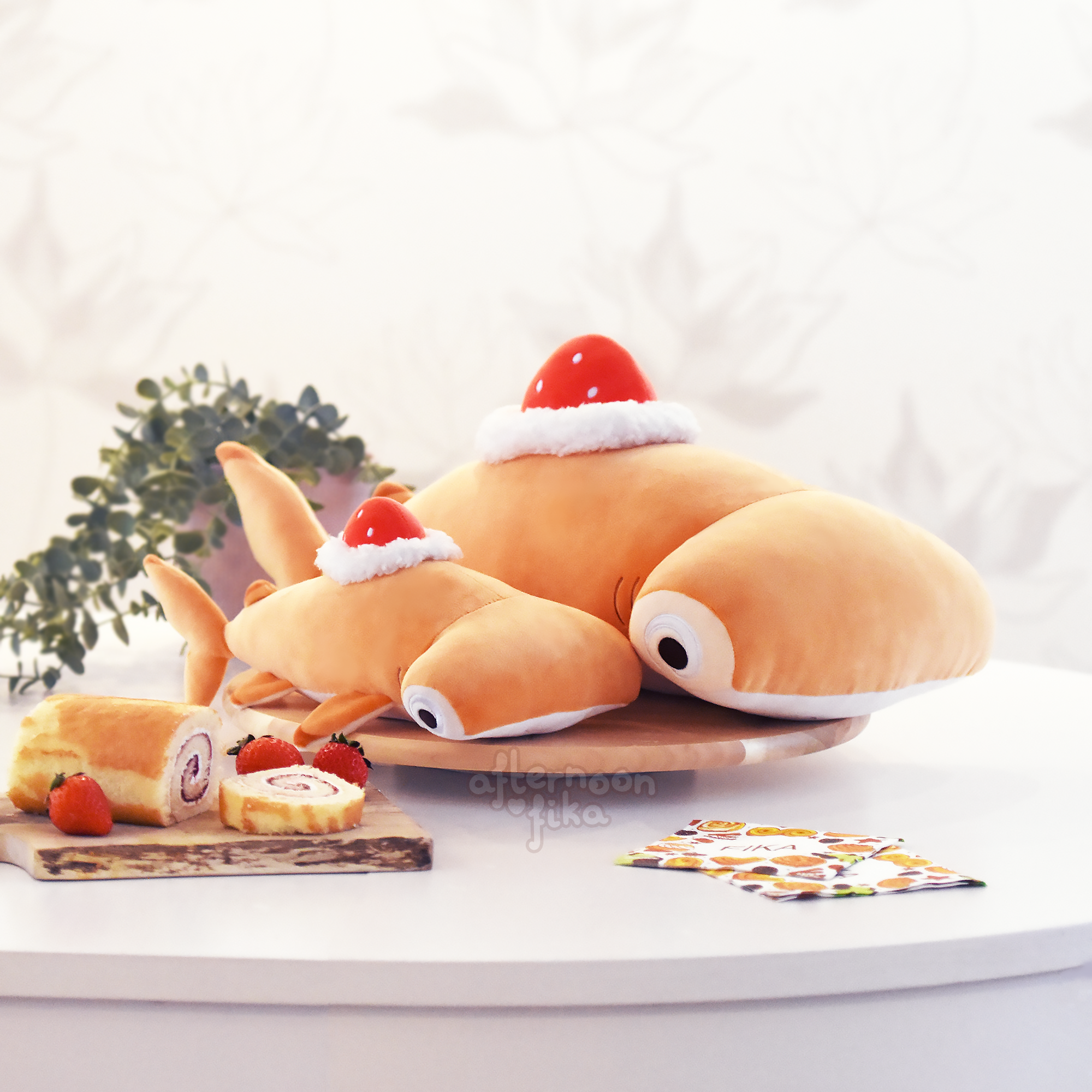 [PRE-ORDER, ETA Summer 2025] Rolf The Roll Cake Shark Plush