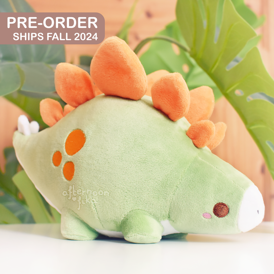 [PRE-ORDER, ETA Fall 2024] Sally The Stegosaurus Plush – AfternoonFika