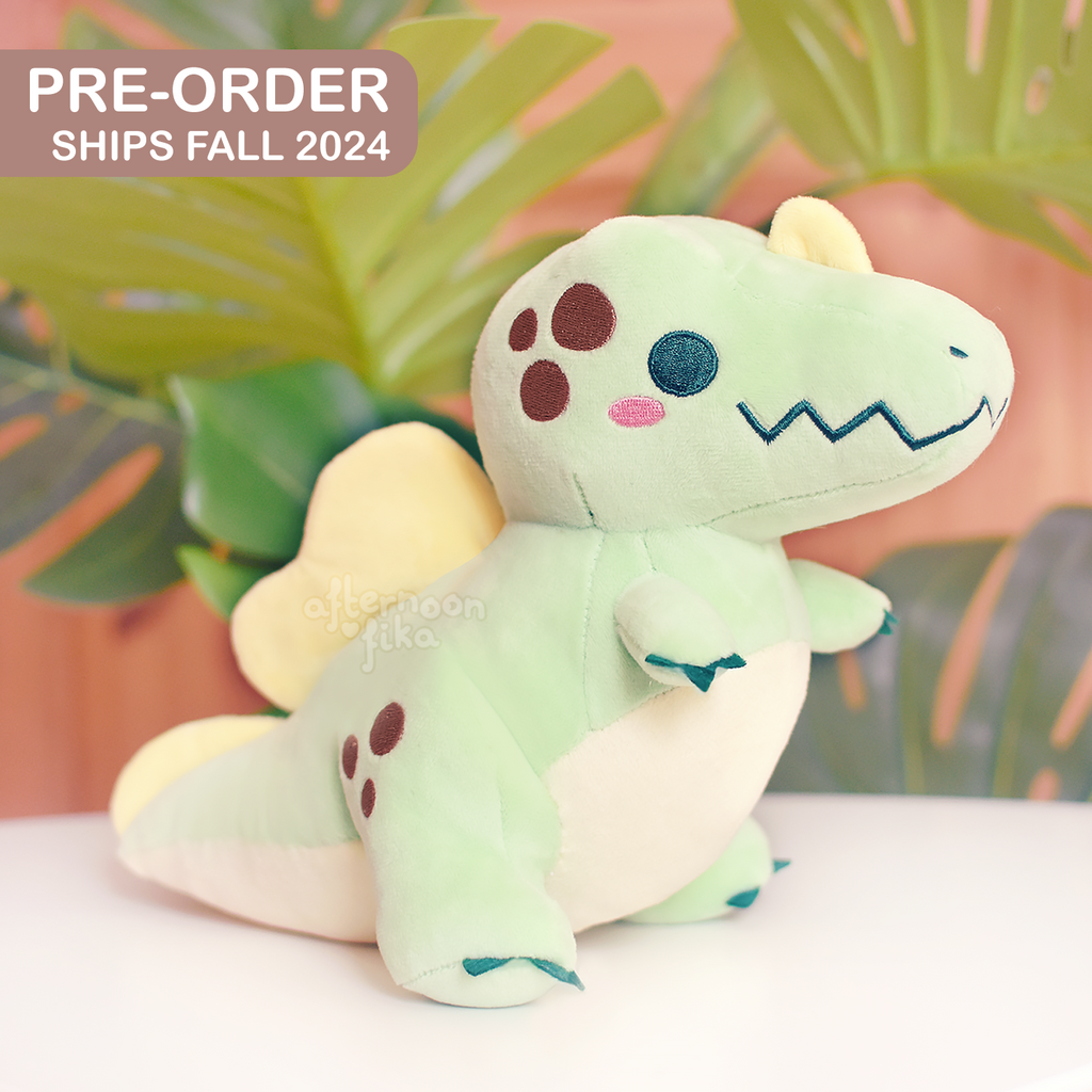 [pre-order, Eta Fall 2024] Spud The Spinosaurus Plush – Afternoonfika