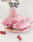 [PRE-ORDER, ETA Summer 2025] Saga The Strawberry Shark Plush