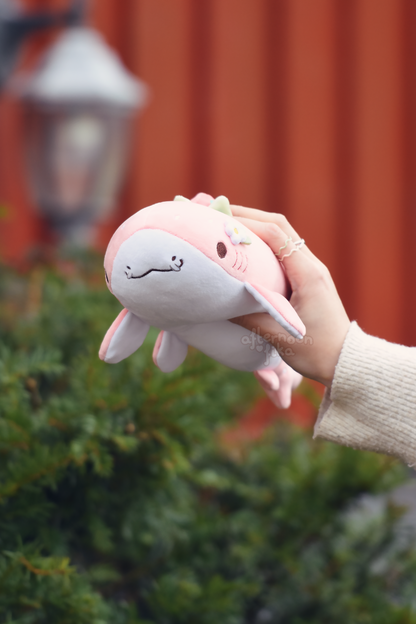 [PRE-ORDER, ETA Summer 2025] Saga The Strawberry Shark Plush