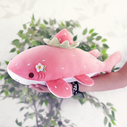 [PRE-ORDER, ETA Summer 2025] Saga The Strawberry Shark Plush