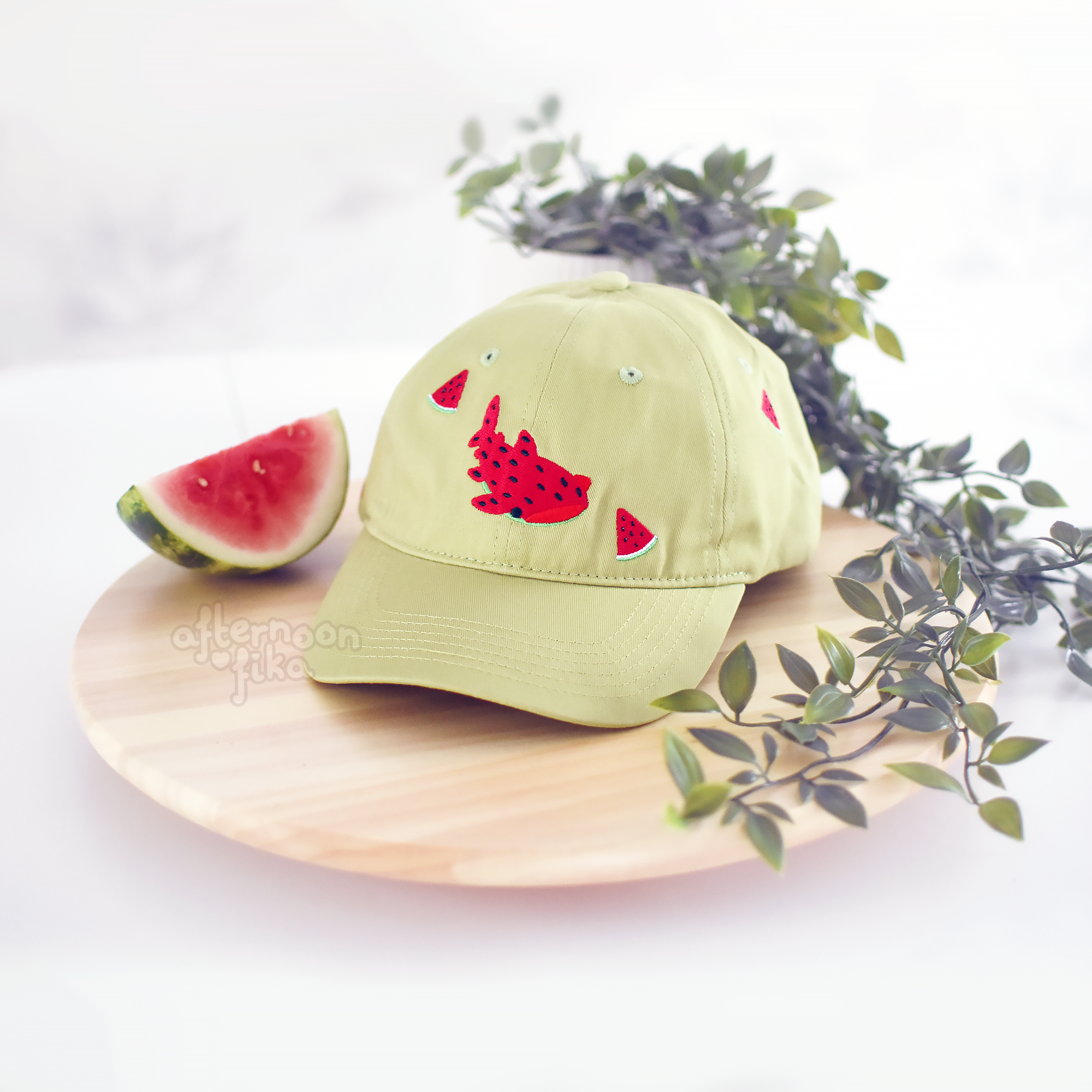 Watermelon Whale Shark Cap