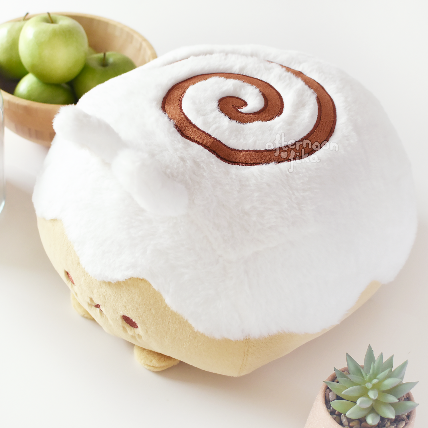 Cinnamon Bun Cushion Plush